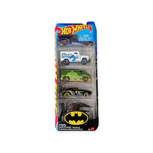Picture of HOT WHEELS 5 PACK BATMAN